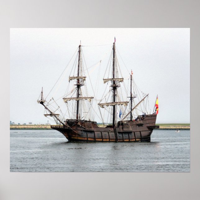 Tall Ship El Galeon Poster (Vorne)