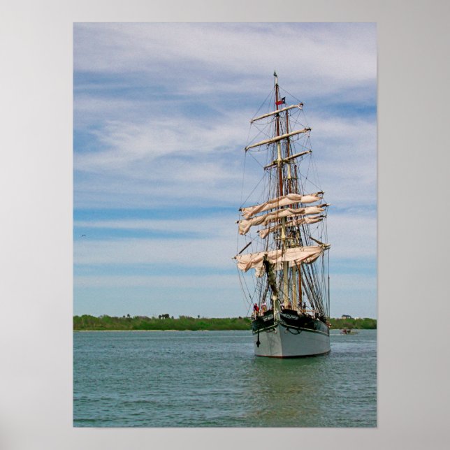 Tall Ship Elissa Poster (Vorne)
