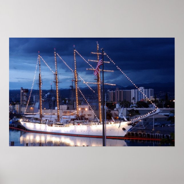 Tall Ship Esmeralda Poster (Vorne)