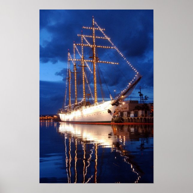 Tall Ship Esmeralda Poster (Vorne)