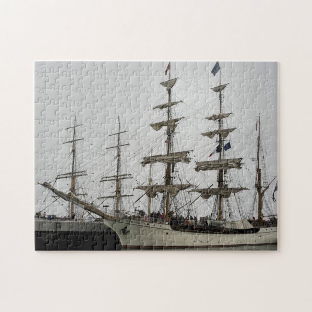 Tall Ship Europa Foto Puzzle (Horizontal)
