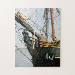 Tall Ship HMS Bounty Figurehead Foto Puzzle