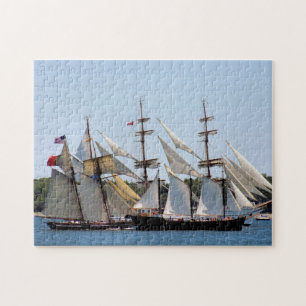 Tall Ship Parade Segelfestival Foto Puzzle