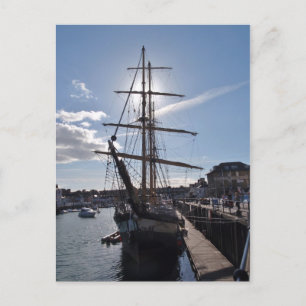 Tall Ship Pelican von London Postkarte