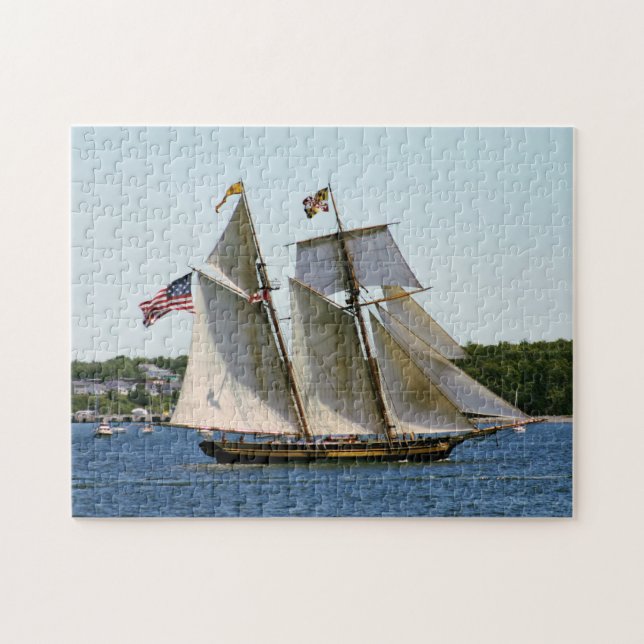 Tall Ship Pride of Baltimore II Foto Puzzle (Horizontal)