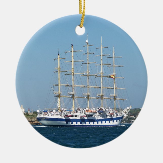 Tall Ship Royal Clipper Keramikornament (Vorne)