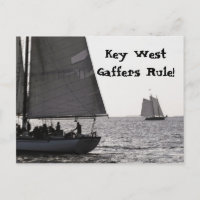 Tall Ships Sail Key West Fl Post Card