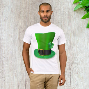 Tall St Patricks Day Hat Mens T - Shirt