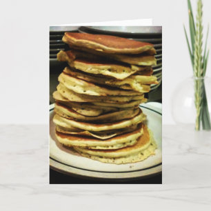 "Tall Stack of Pancakes" Danke Karte