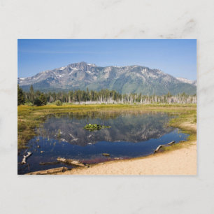 Tallac-Reflektion Postkarte