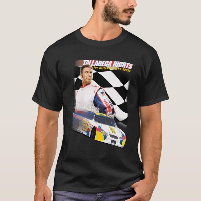 Talladega Nights Poster T-Shirt (Vorderseite)
