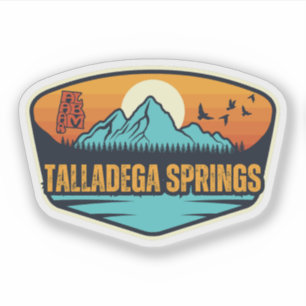 Talladega Springs, Alabama Aufkleber
