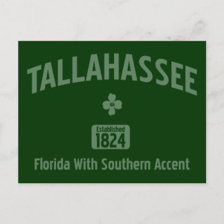 TALLAHASSEE: 1824 POSTKARTE