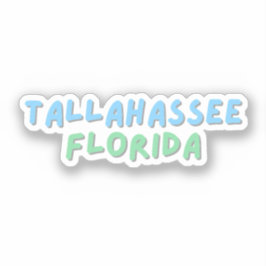 Tallahassee Florida Aufkleber