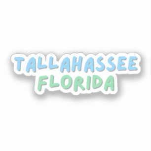 Tallahassee Florida Aufkleber