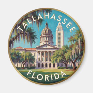 Tallahassee Florida Historisches Kapitol Reise 🌴 Magnet