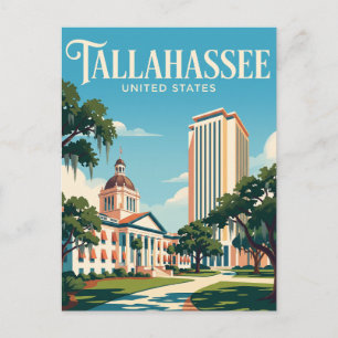 Tallahassee Florida Postkarte