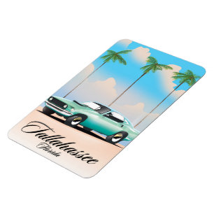 Tallahassee Florida Reiseplakat. Magnet