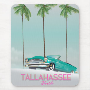Tallahassee Florida Reiseplakat Mousepad