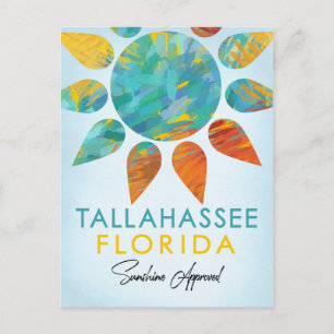 Tallahassee Florida Sunshine Postkarte