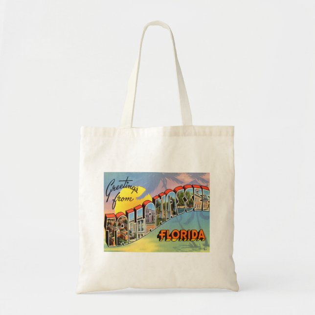 Tallahassee Florida Sunshine Staat Tote Bag Tragetasche (Vorne)