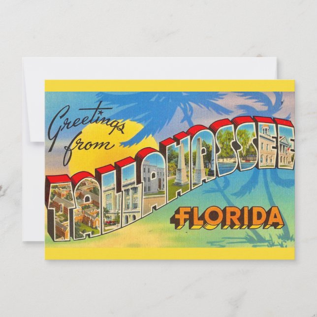 Tallahassee Grußkündigung (Vorderseite)