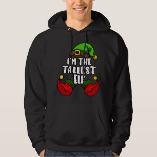 Tallest Elf Matching Familienweihnachtliches Party Hoodie