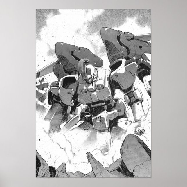Tallgeese Gundam Wing Poster (Vorne)