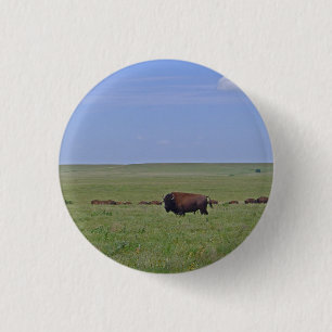 Tallgrass Prairie National Preserve - Kansas Button