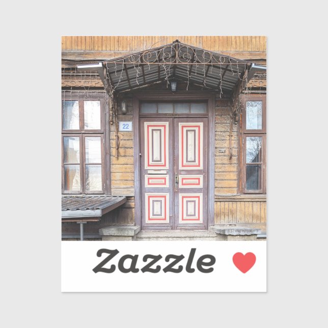 Tallinn Door Aufkleber (Blatt)