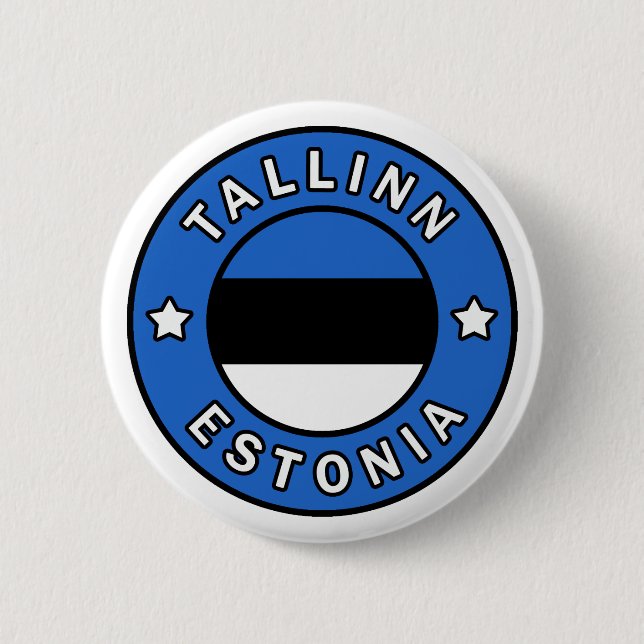Tallinn Estland Button (Vorderseite)