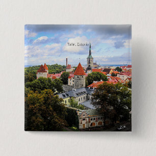 Tallinn, Estland Historisches Zentrum, Button