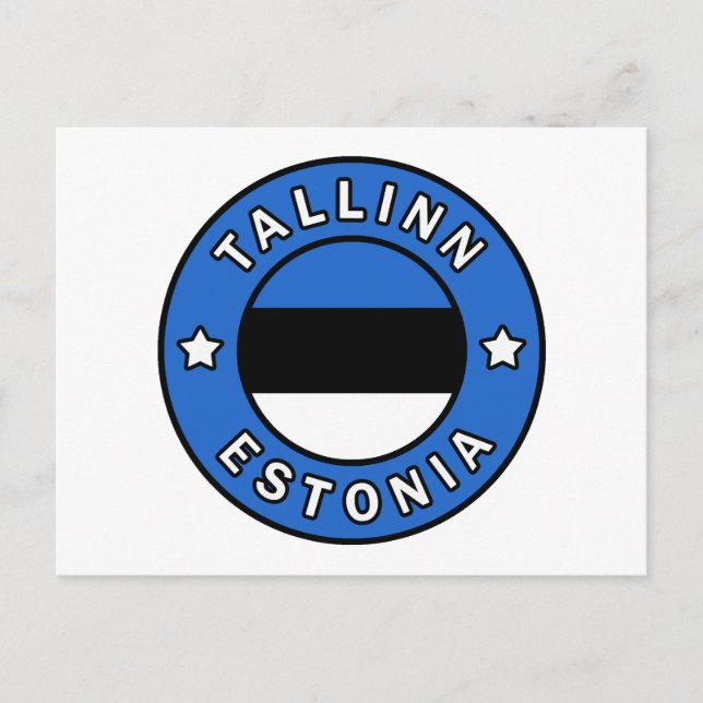 Tallinn Estland Postkarte (Vorderseite)
