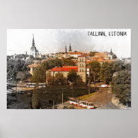Tallinn Estland Stadt Panorama Aussicht