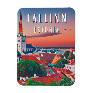 Tallinn, Estlands mittelalterliche Stadt Magnet