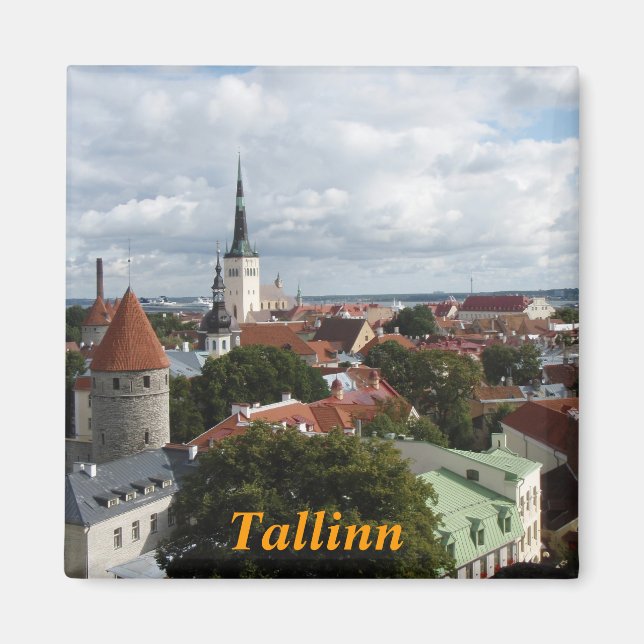 Tallinn Kühlschrankmagnet Magnet (Vorne)