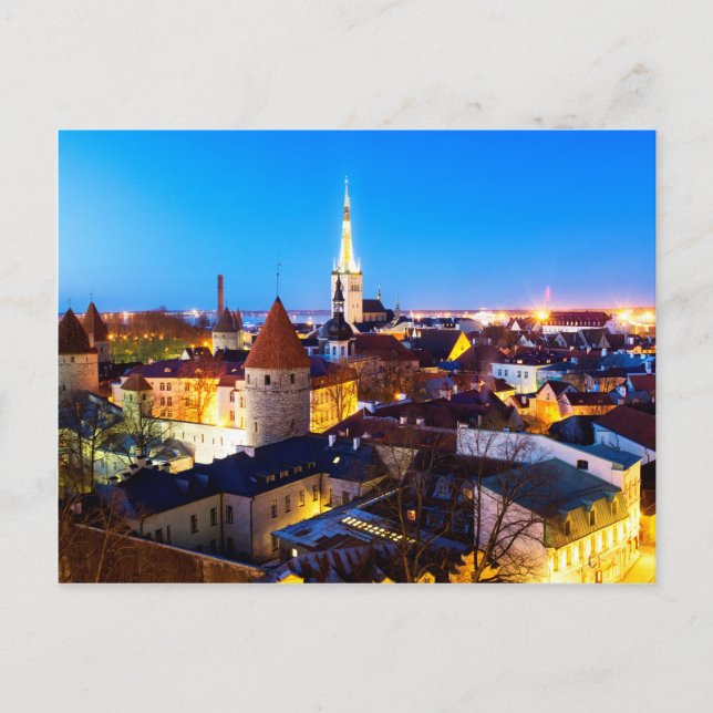 Tallinn Postkarte (Vorderseite)
