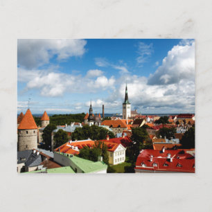 Tallinns Dächer Postkarte