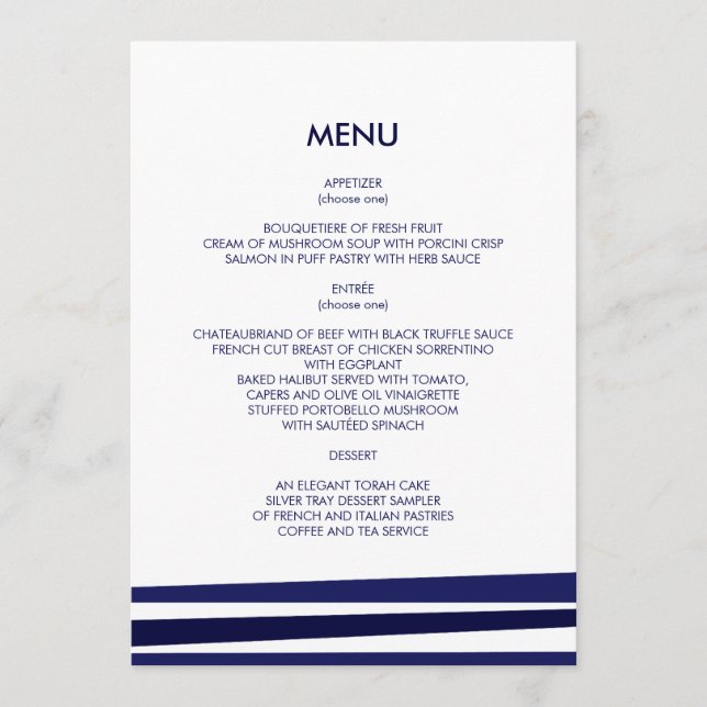 Tallit Bar Mitzvah Programm (Vorderseite)