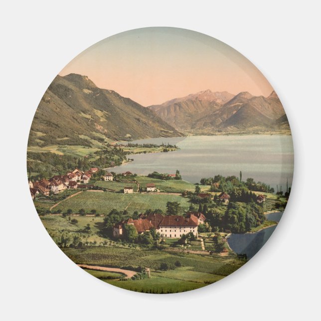 Talloires, Annecy, Frankreich Magnet (Vorne)