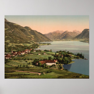 Talloires, Annecy, Frankreich Poster