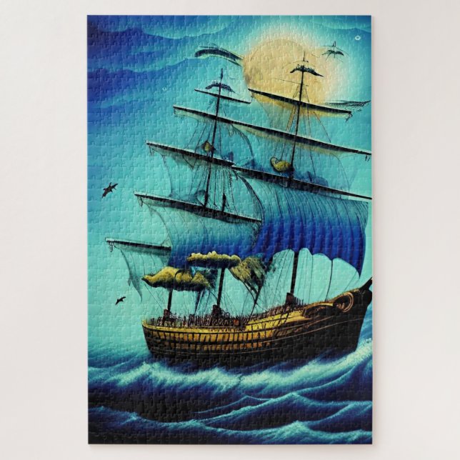 Tallschiff Puzzle (Vertikal)