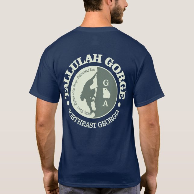 Tallulah Gorge (CLB) T-Shirt (Rückseite)