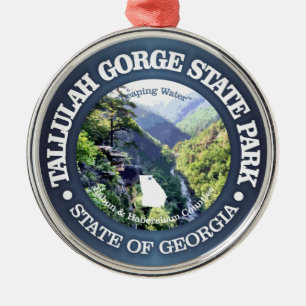 Tallulah Gorge SP Ornament Aus Metall