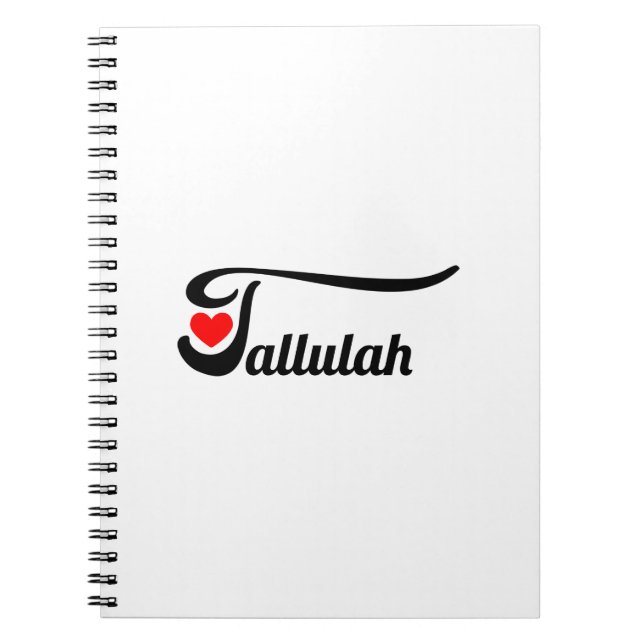 Tallulah Notizblock (Vorderseite)