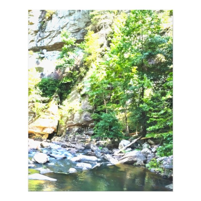 Tallulah-Schlucht Fotodruck (Vorne)