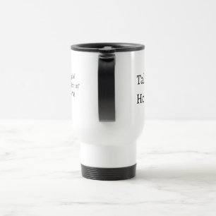 Tally Ho Travel Mug Foxhunting Scene, Horse Lover Reisebecher