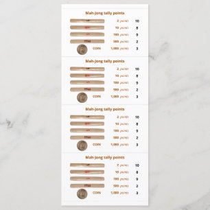 Tally Milliamperestunde-Jong zeigt Karte - 1 (mit
