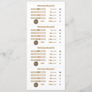 Tally Milliamperestunde-Jong zeigt Karte - 3 (mit