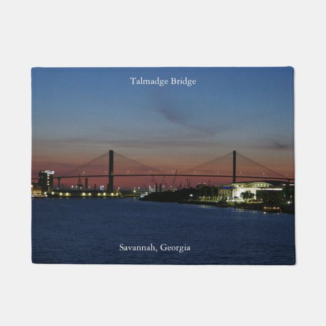Talmadge Bridge Doormat Fußmatte (Vorderseite)